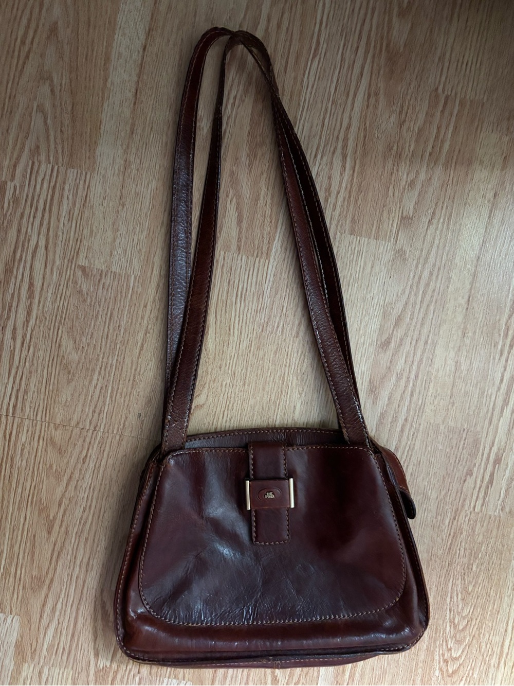 The Bridge Vintage Brown Real Leather Shoulder Bag